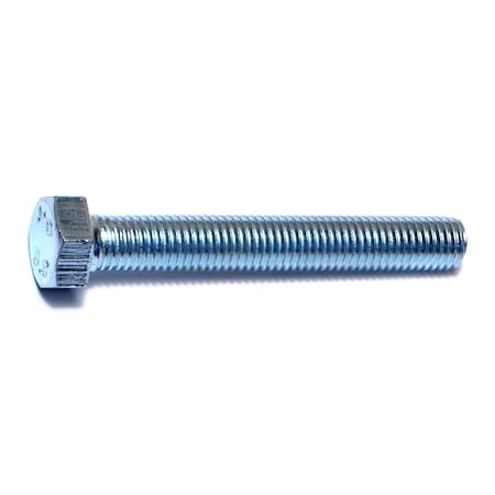 Class 8.8, M7-1.00 Hex Head Cap Screw, Zinc Plated Steel, 50 Mm L, 50 PK